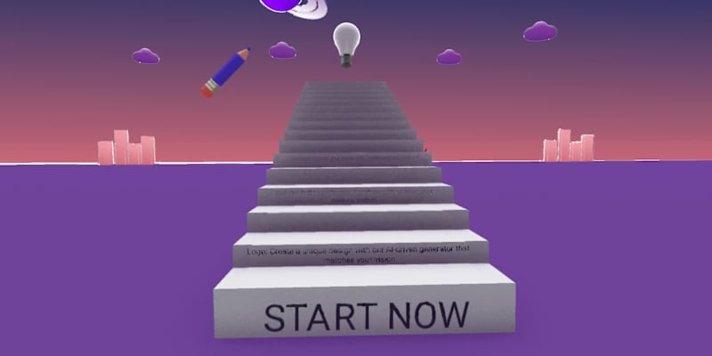 Cover image for 3D Stairs Animation – Built in Spline