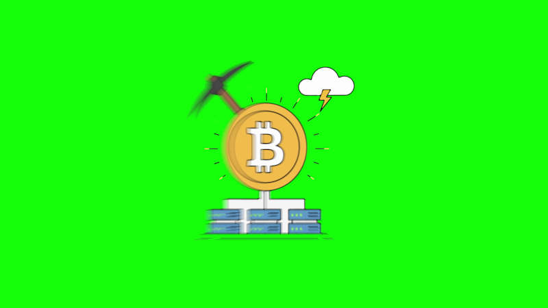 Cover image for Video footage Mining Bitcoin Blockchain