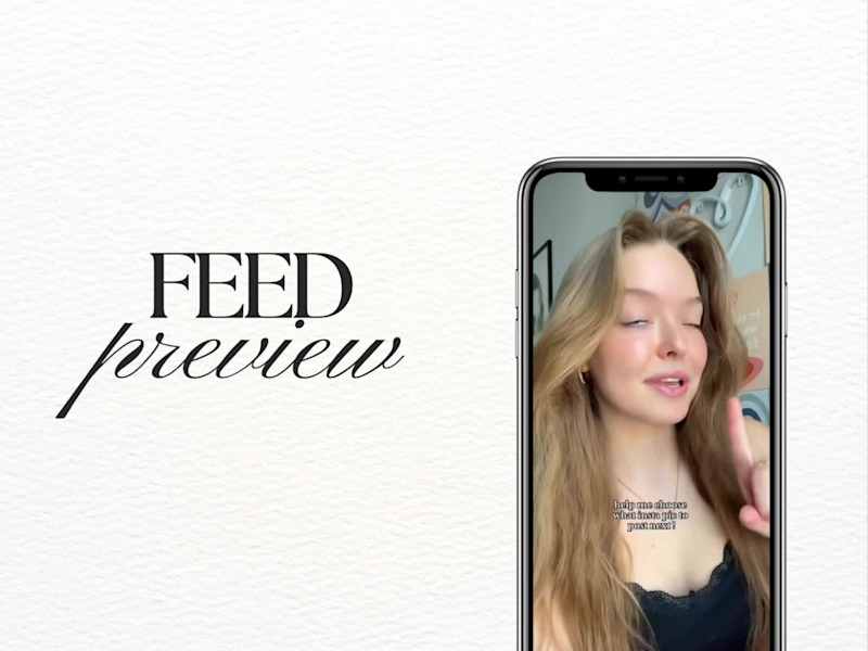 Cover image for Feed Preview App TikTok Ad