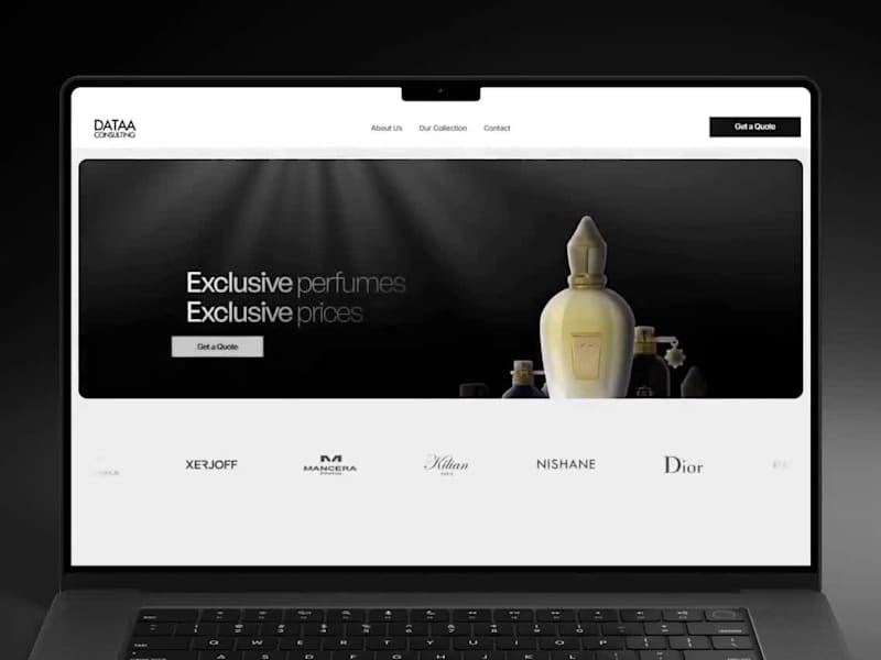 Cover image for DATAA Consulting | Wholesale Fragrances Web Design and Developer