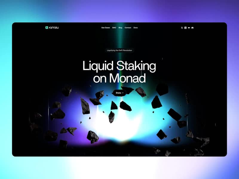 Cover image for Visual Design for Kintsu's Liquid Staking Platform