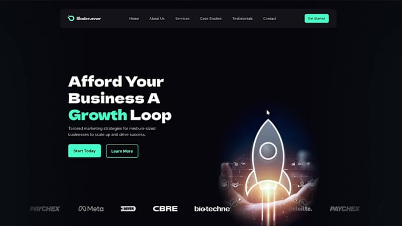 Cover image for Landing Page Hero Animation (Interactive)