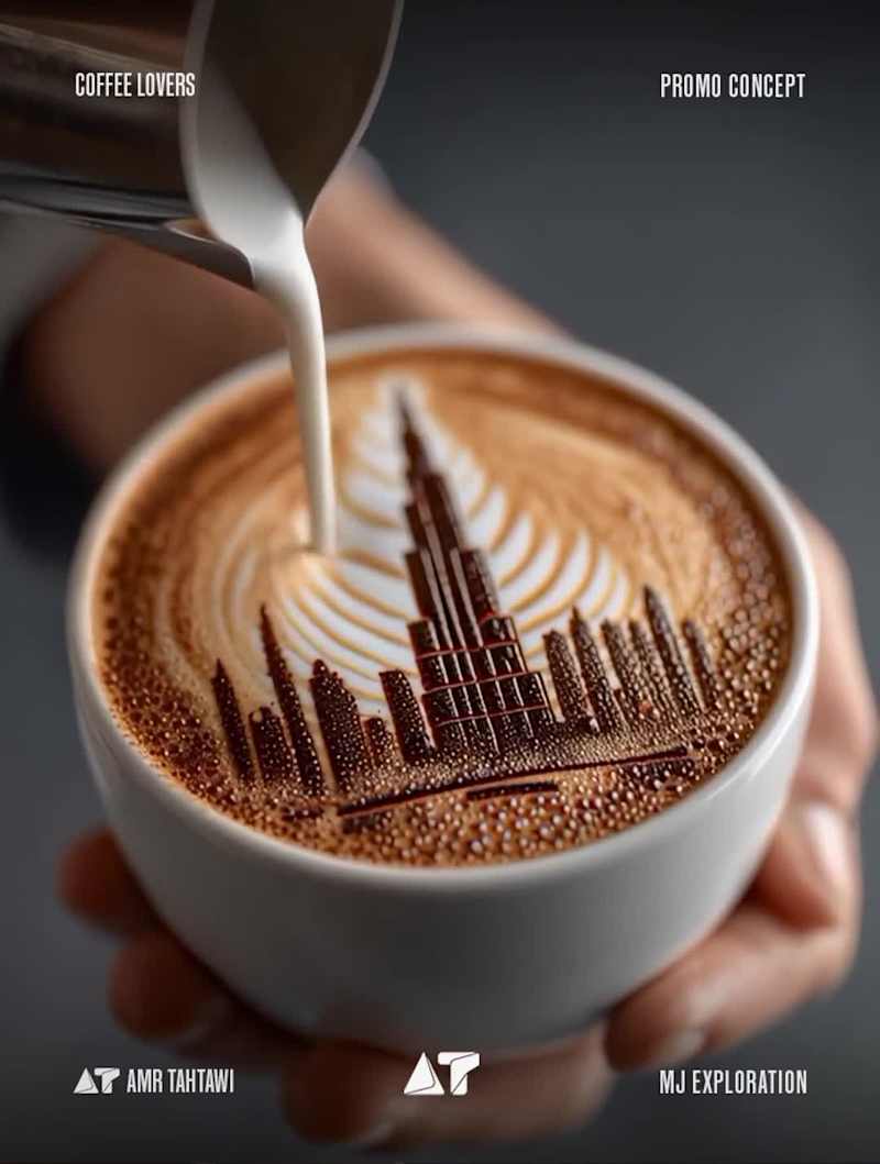 Cover image for Coffee Promo concept experiment DM for AI workshops + commis...