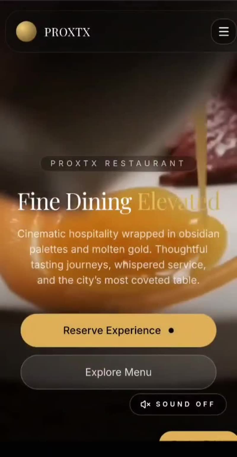 Cover image for Check out this dope restaurant UI that I put together. Let m...