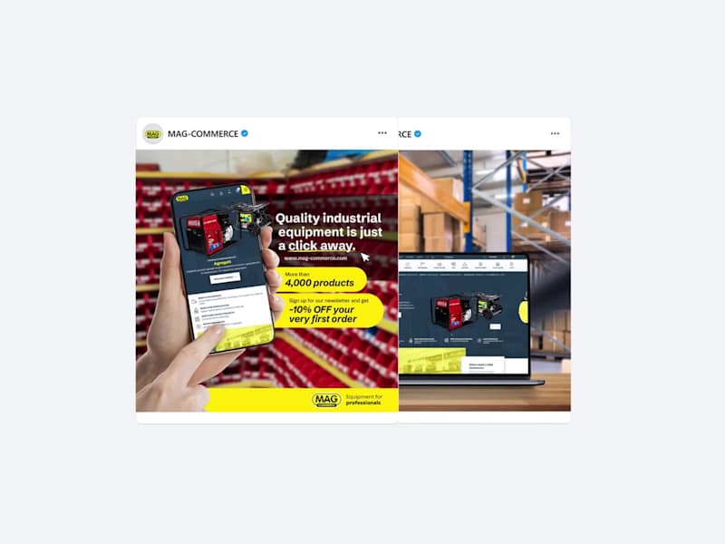 Cover image for Social Media & Email Campaign for Web Shop Launch