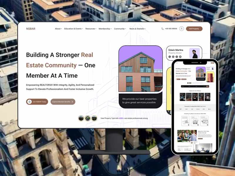 Cover image for New Figma Website Design for Real Estate Company