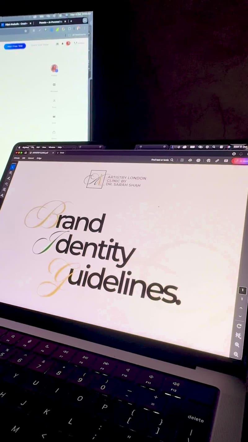 Cover image for Brand Identity Guideline Design for Artistry London Clinic ✨...