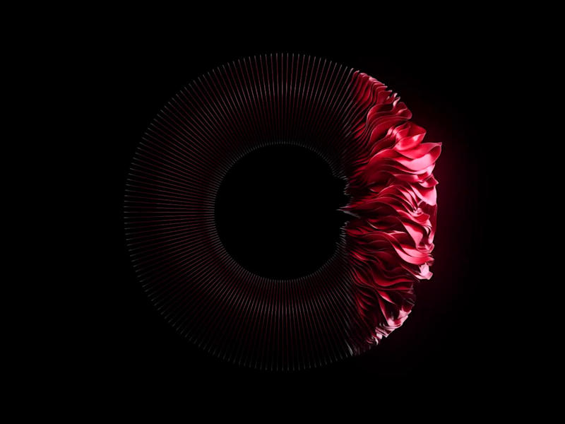 Cover image for A circle disrupted. Surface becomes fabric, tension becomes ...