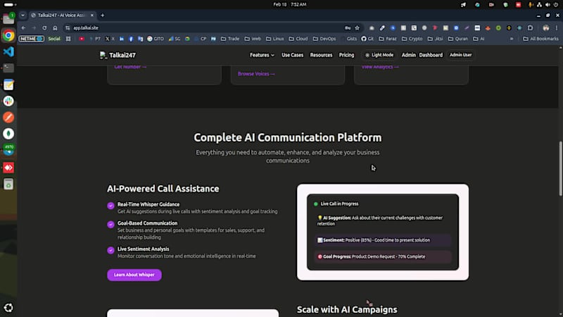 Cover image for Transform your interaction with Talkai247,