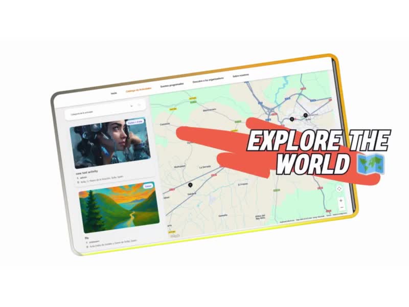 Cover image for Interactive Tourism Activities & Events Platform
