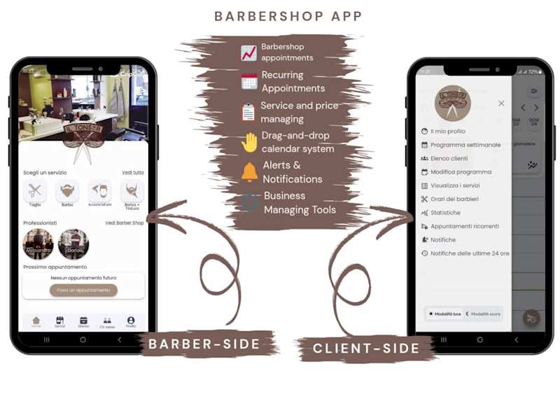 Cover image for Il Tonsor Barbershop App