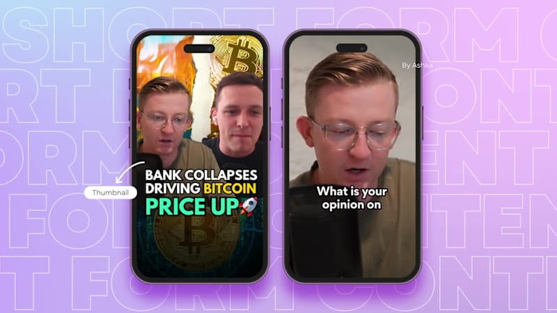 Cover image for Short-Form Content (Instagram Reels / Tiktok / YouTube Shorts)