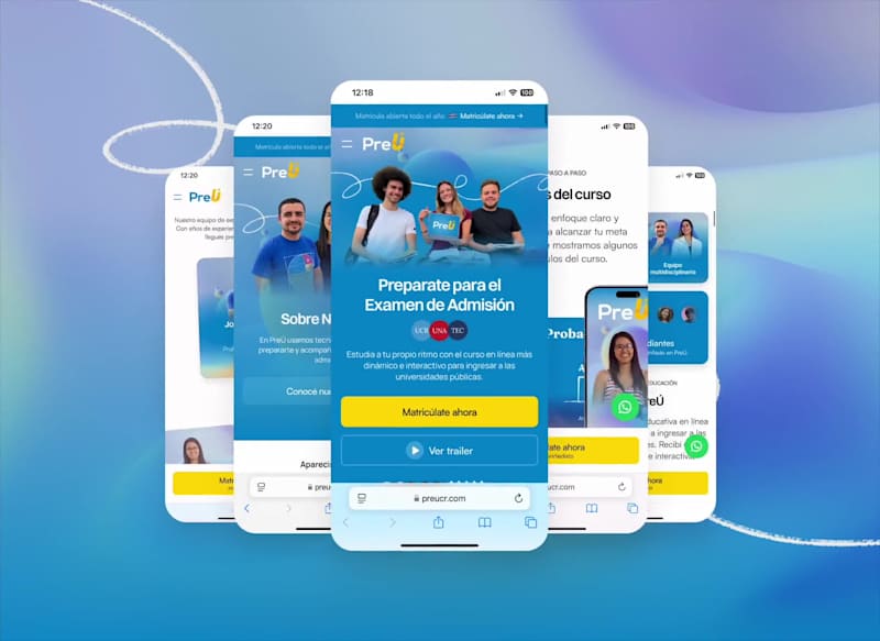 Cover image for Website Design, Landing Page PreÚ