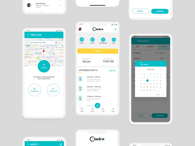 Cover image for Staffing App Design for Restaurant Management