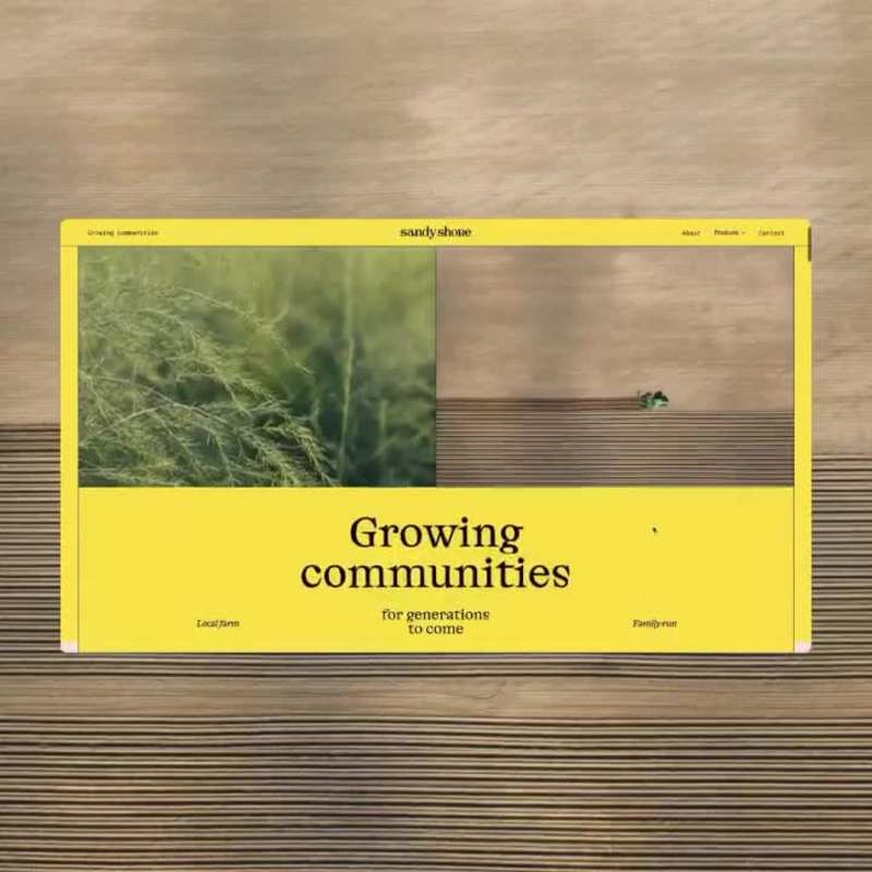 Cover image for Redesigning the Website for Sandy Shore Farm