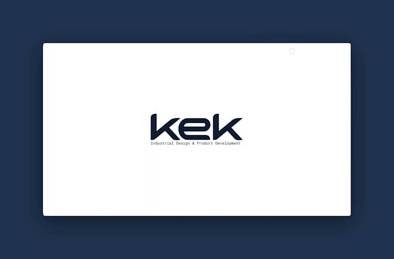 Cover image for Minimalist Website Design for KEK