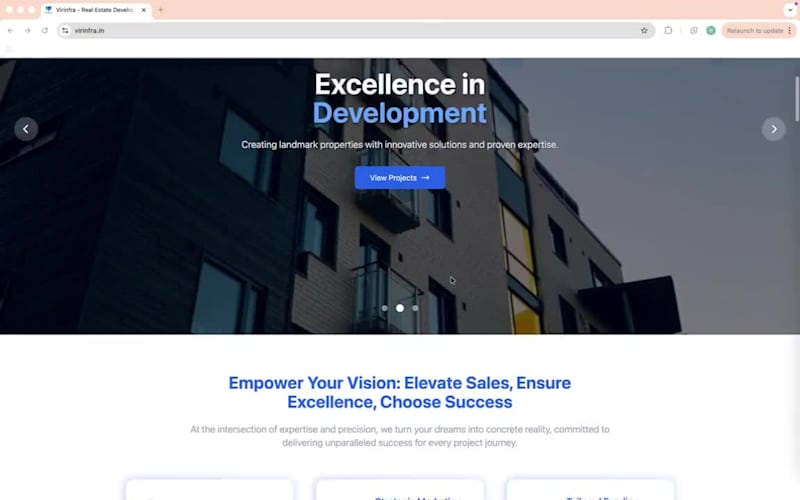 Cover image for Virinfra - Real Estate Development Solutions