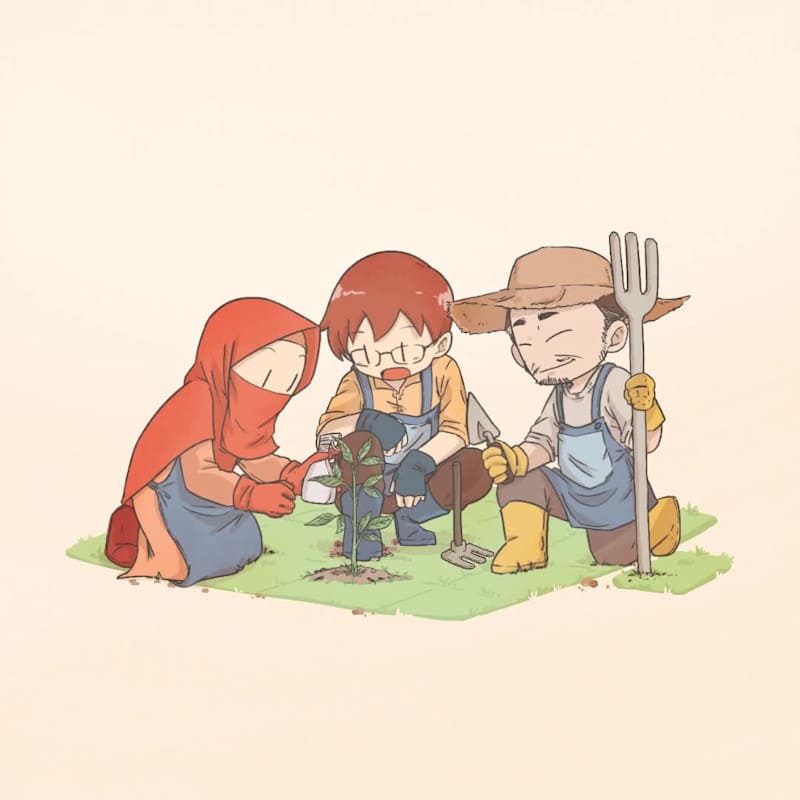 Cover image for Gardening Together: Growing Plants, Growing Bonds