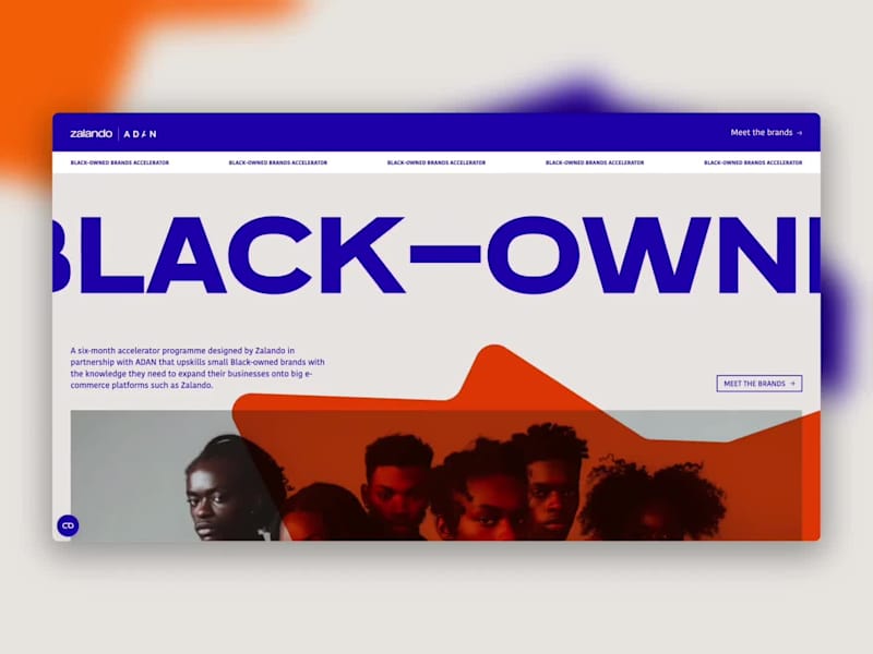 Cover image for Black-owned Brands Accelerator Website Implementation | YUMEDA