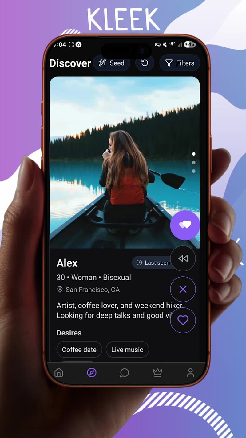 Cover image for Kleek is a new kind of dating app designed specifically for ...