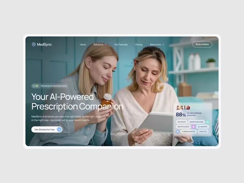 Cover image for MedSync AI: Prescription Management and Adherence Web Platform