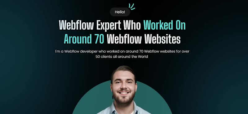 Cover image for After 70+ Webflow builds for clients, I’m finally working on...