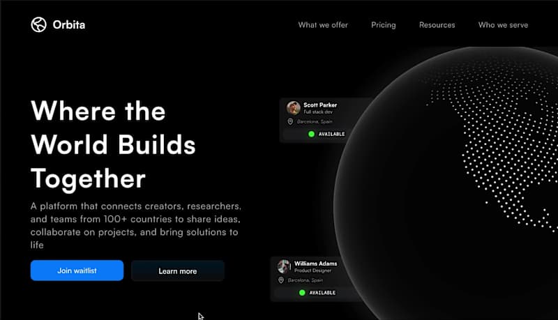 Cover image for Hero sections are not supposed to be boring. This was made i...