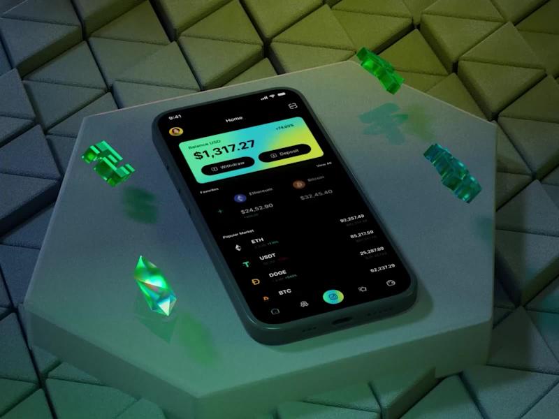 Cover image for Crypto Mobile App Here is my new exploration for Trading - C...