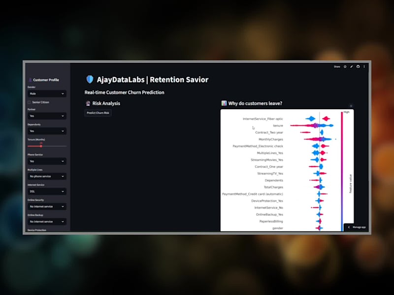 Cover image for AI-Powered Churn Prediction Engine for Telecom