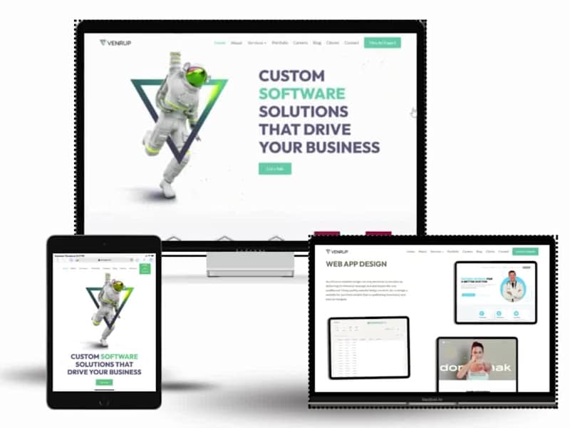 Cover image for Web App Design for Venrup