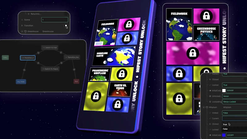 Cover image for 3D Planetary Module for Quanta Magazine