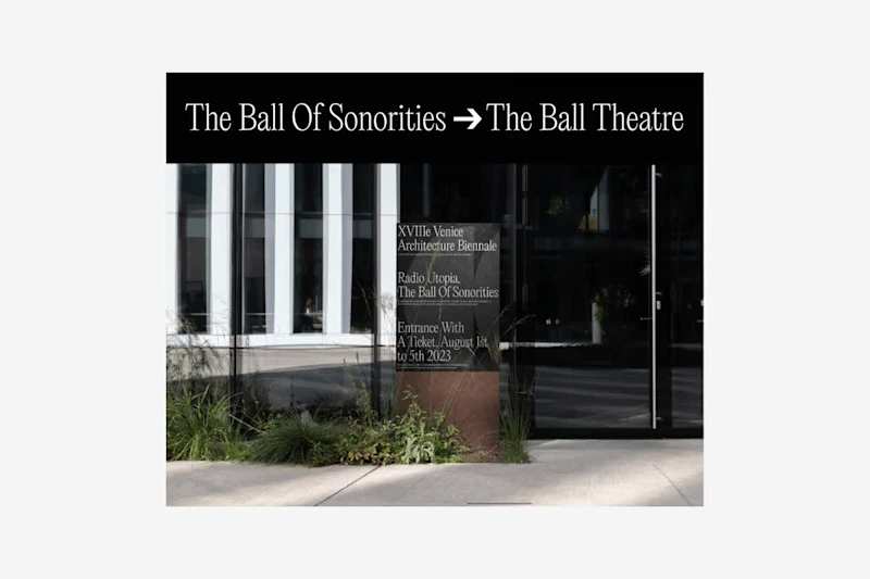 Cover image for Venice Biennale Marketing Material