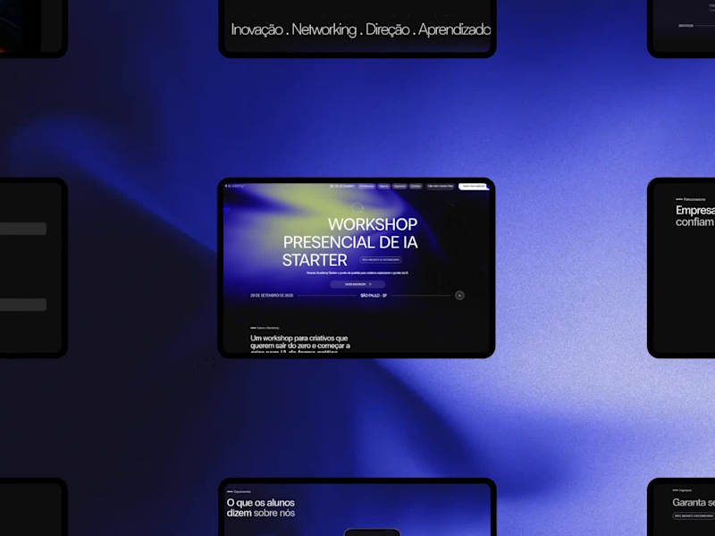 Cover image for Human  AI Workshop Framer Landing Page