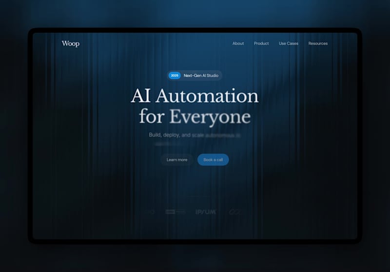 Cover image for Website Design Concept — built with @Unicorn Studio and @Fra...