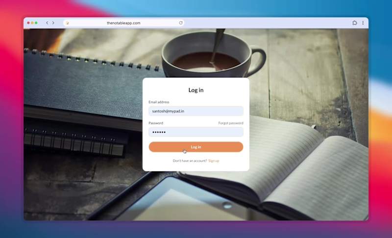 Cover image for Notable Journaling App built on Bubble
