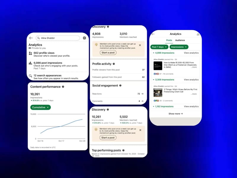 Cover image for LinkedIn Growth and Authority Building Project