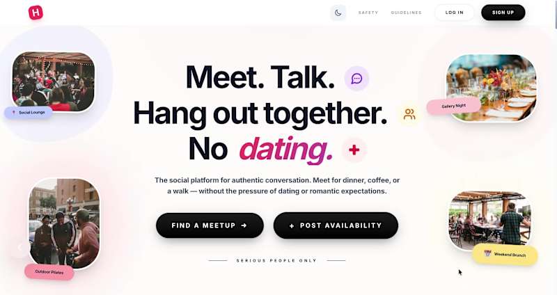 Cover image for HANGUT: Non-Dating Social Platform Development