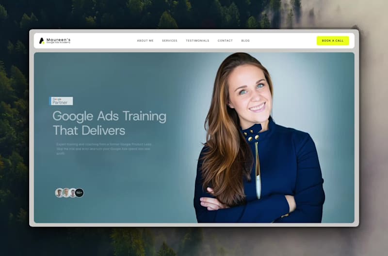 Cover image for Professional Webflow Website for Google Ads Expert