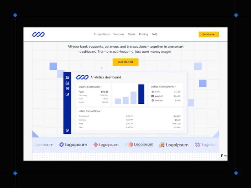 Cover image for Bancio — Framer Development & Figma Design