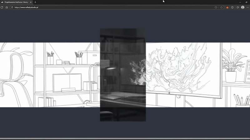 Cover image for The piece is part of a rebranding effort, where the new visu...