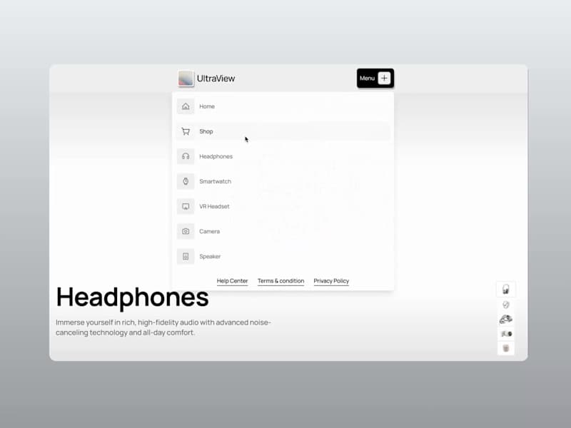 Cover image for UltraView Tech Showcase Template
