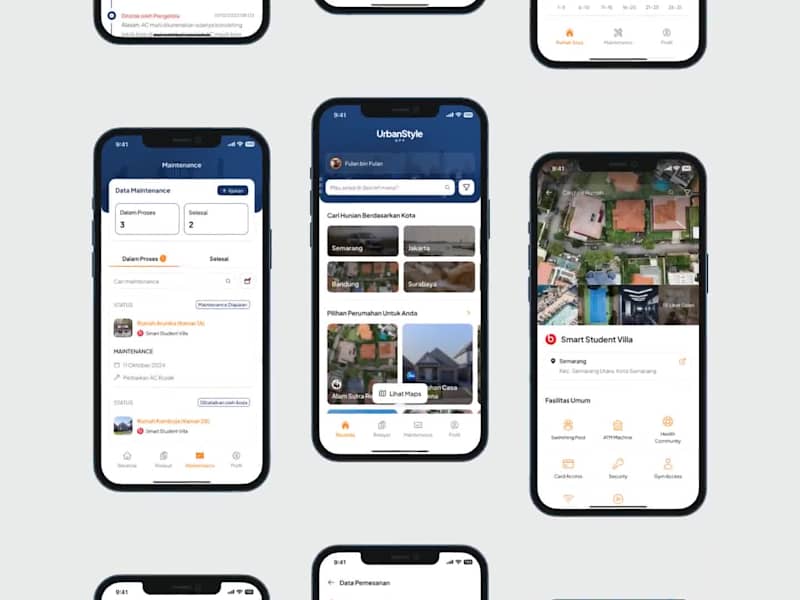 Cover image for UrbanStyle App – Modern Kos & Property Management