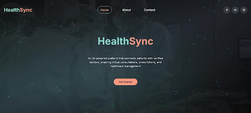 Cover image for HealthSync Software Engineering Project