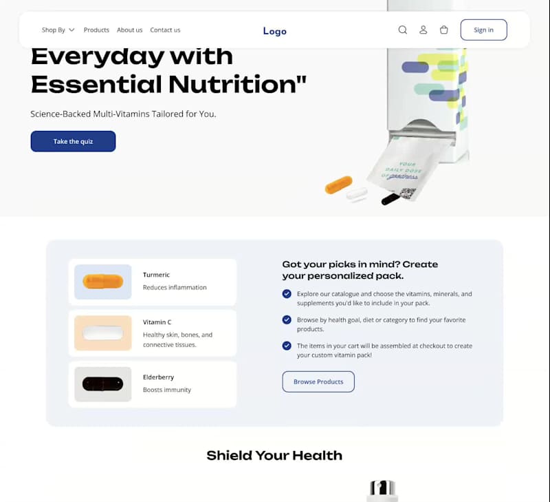 Cover image for Design That Feels Healthy ✨ Make wellness feel easy to explo...