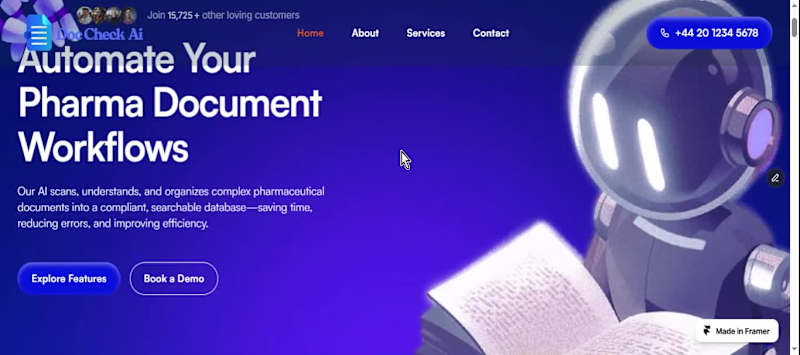 Cover image for 🚀 Just launched a new project — DocCheck.AI (http://DocChec...