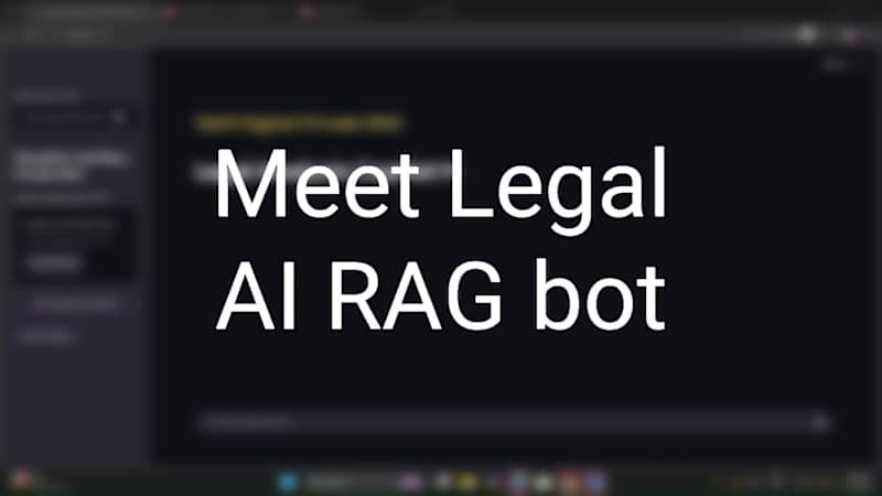 Cover image for Developed a production-grade Retrieval-Augmented Generation