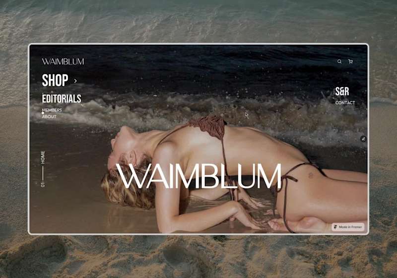 Cover image for Wrapped up this new Framer build for Waimblum! 🎉 Tried the ...