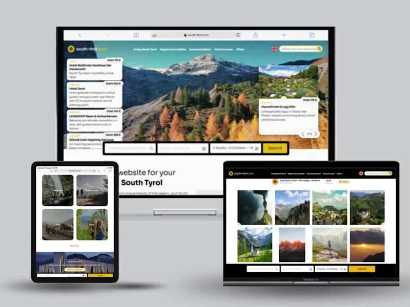 Cover image for South Tyrol Tourism Website Development
