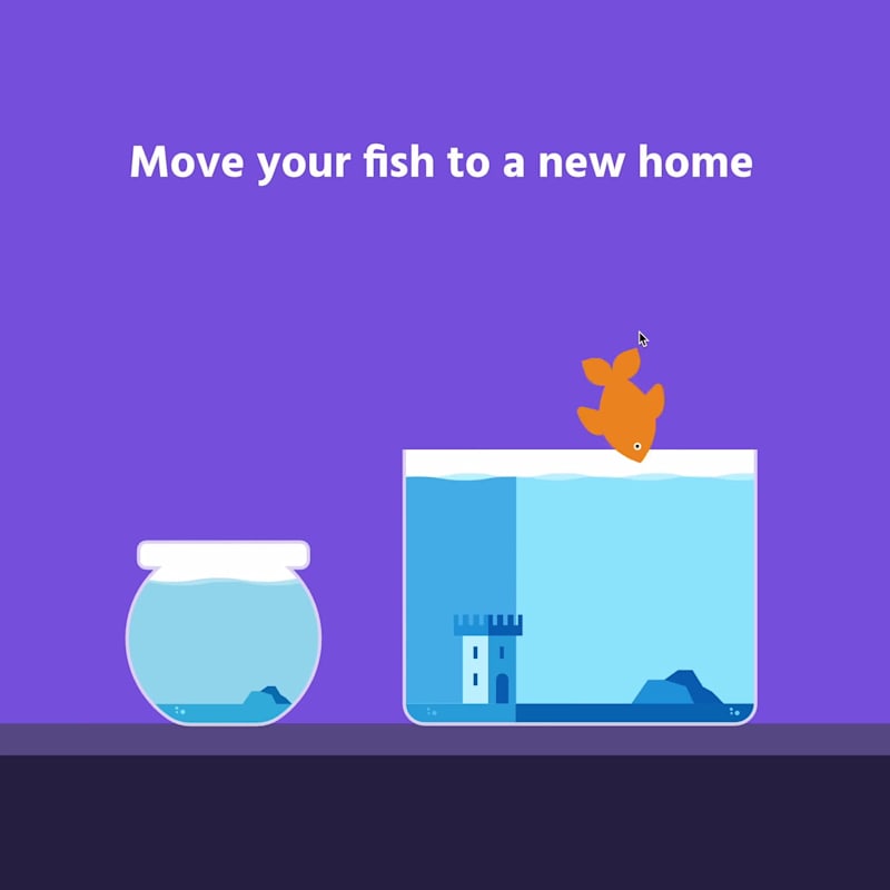 Cover image for New tank, who dis? 👉🏻🐟

Give