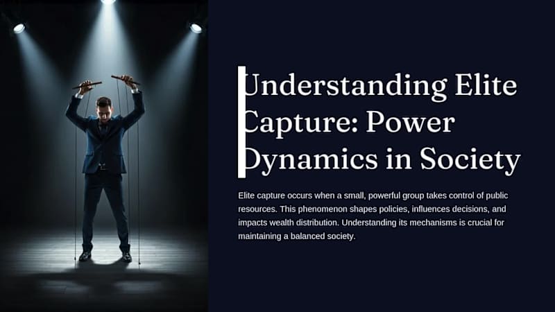 Cover image for Presentation Video On Elite Capture
